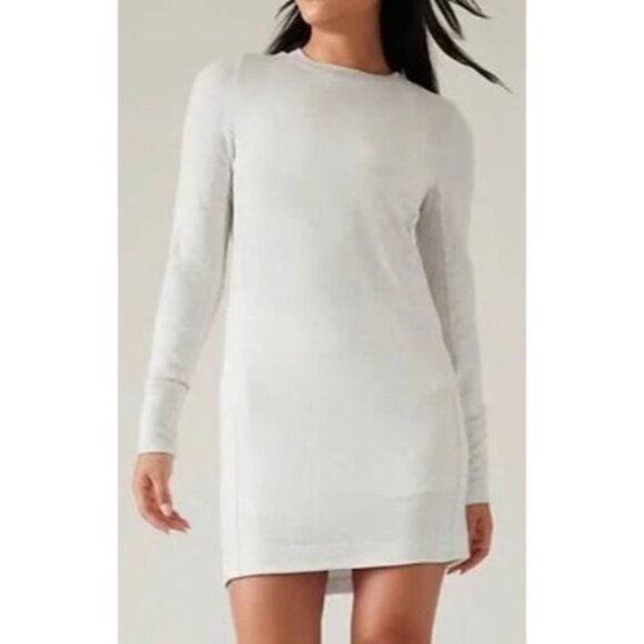 ATHLETA Coaster Luxe Dress Fog Heather Gray NWT Various sizes - Picture 10 of 10